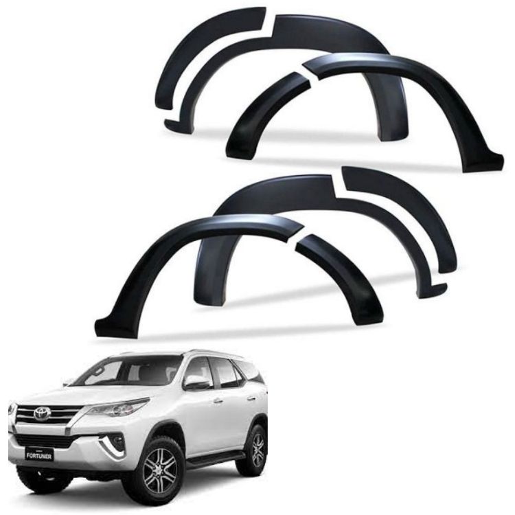 Toyota Fortuner 2016+ Wheel Arches Black