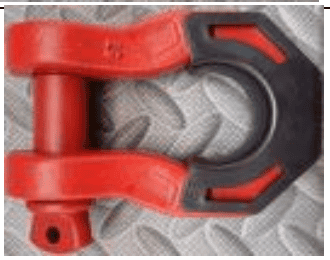 BOW SHACKLE (BSK-5T) RED