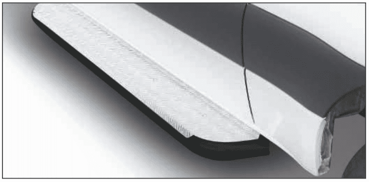 Mercedes Sprinter black side step